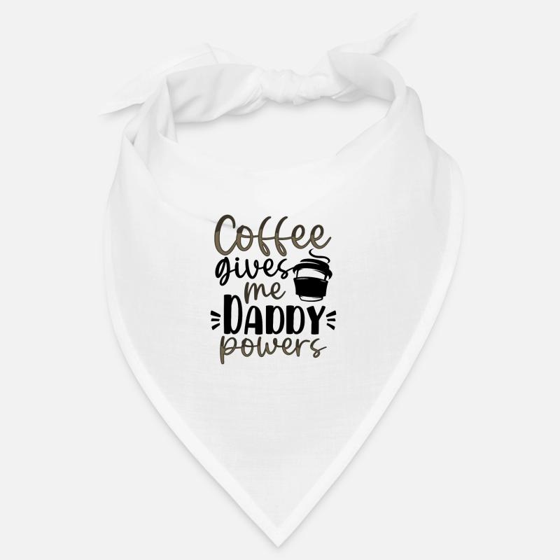 Papa Cadeaux Café Me Donne Papa Powers Café Bandana