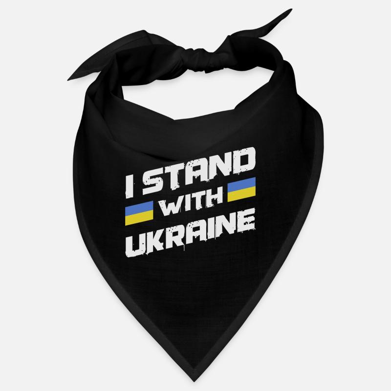 I support Ukraine - stop the war Bandana