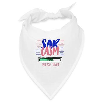 Lustiger Sarkasmus Laden Lustiger Sarkasmus Geschenk - Bandana - Weiß - Vorne
