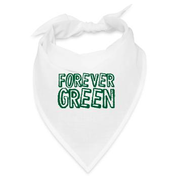 Umweltschützer-Geschenk für immer grüne Umwelt - Bandana - Weiß - Vorne