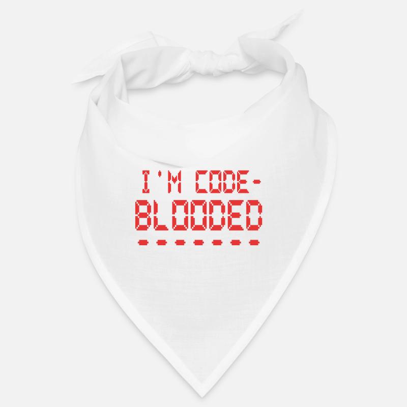 Computerprogrammierung Ich bin Code Blooded Programmierer Bandana