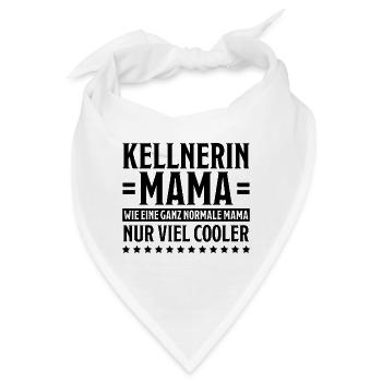 Kellnerin Spruch Kellner Beruf Kellnerin Geschenk - Bandana - Weiß - Vorne
