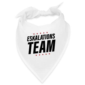 Eskalations Team - Bandana - Weiß - Vorne