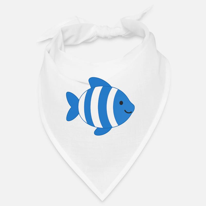 Fisch gestreift Bandana