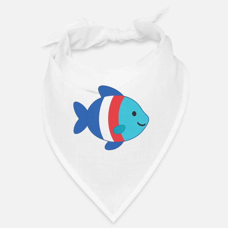 Fisch gestreift Bandana