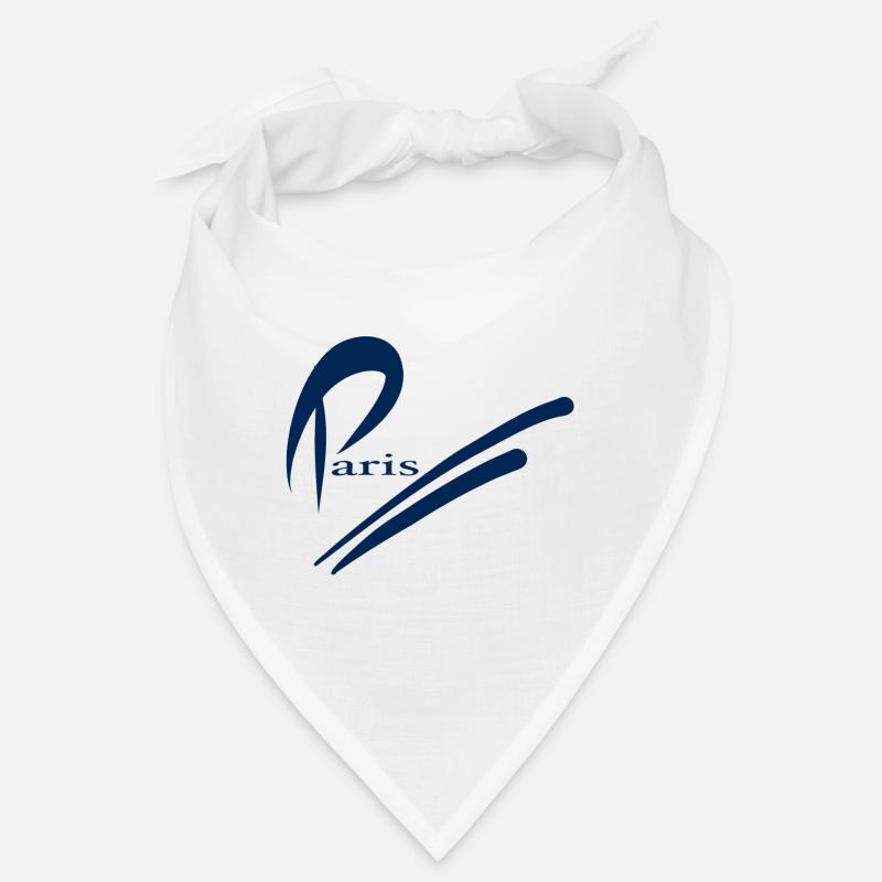Paris Design - Blue Bandana