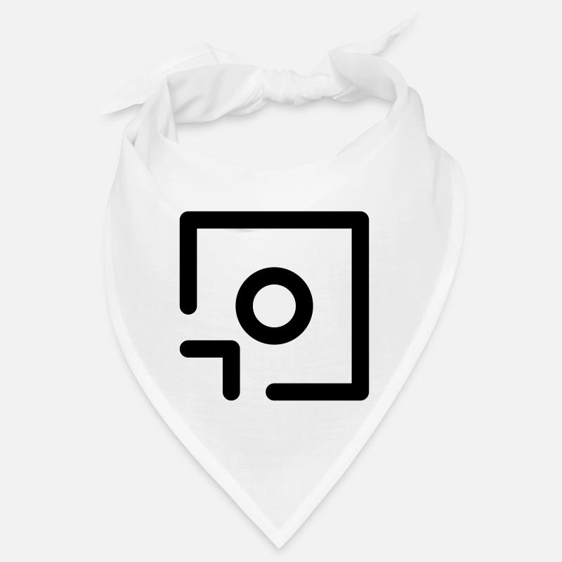 Foto Kamera Save Abstrakt Diskette Icon Geschenk Bandana