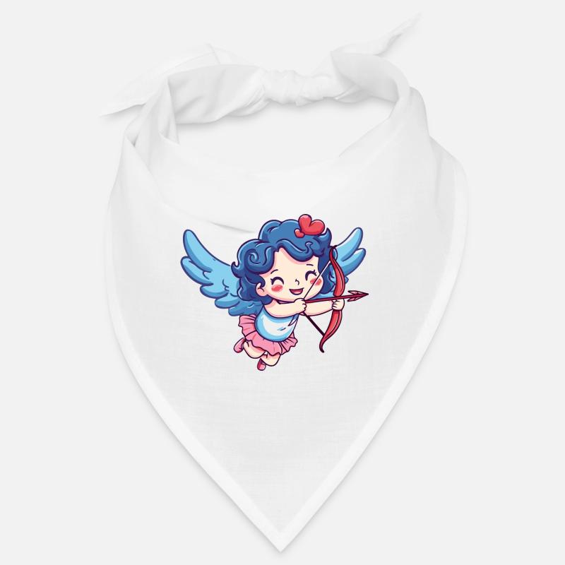Ange arc et flèche Cupidon Saint-Valentin Bandana