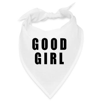 Good girl - Bandana - Weiß - Vorne