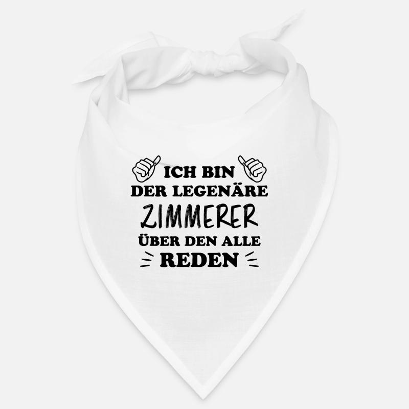 Zimmerer Lustiger Spruch Fun Zimmermann Geschenk Bandana