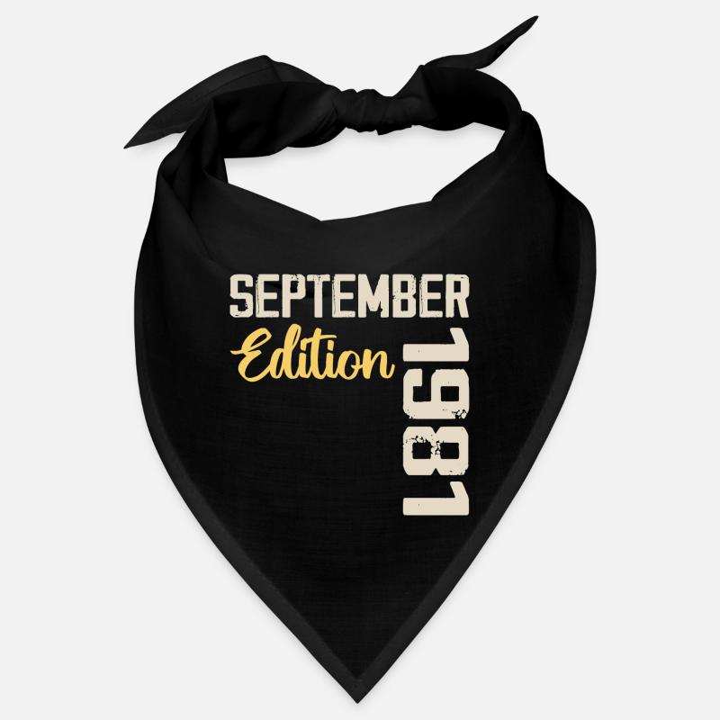 September 1981 - 43rd Anniversary September 1981 Bandana