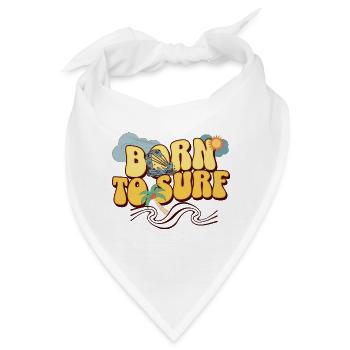 Kitesurf Kitesurfer Kiteboard - Bandana - Weiß - Vorne