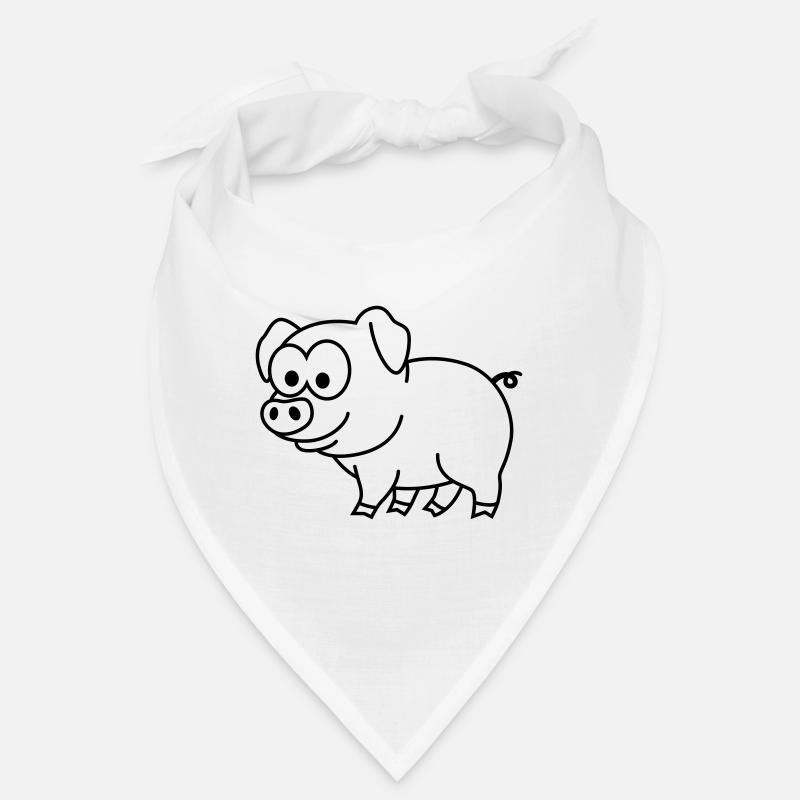 Cochon Comic Animal Bandana