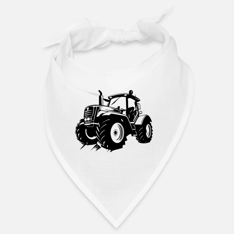 Traktor Bauer Farmer Symbol Bandana