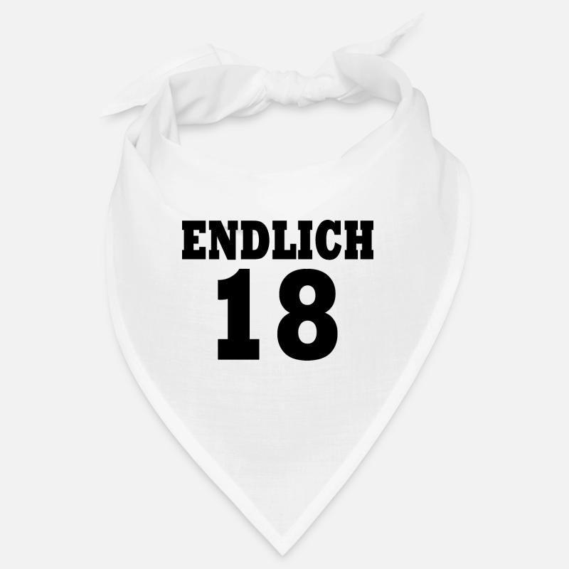 Endlich 18 Bandana