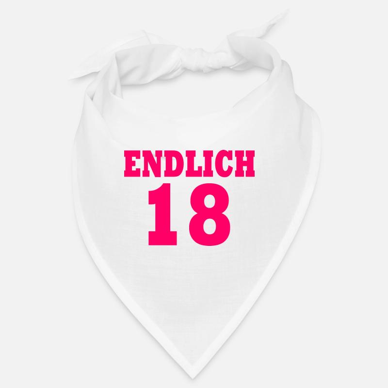 Endlich 18 Bandana