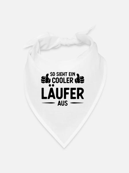 Also Sieht ein Kühler lager AUS - - Bandana - Weiß - Vorne