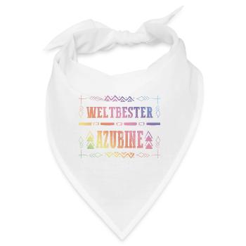 Premium Azubine - Bandana - Weiß - Vorne