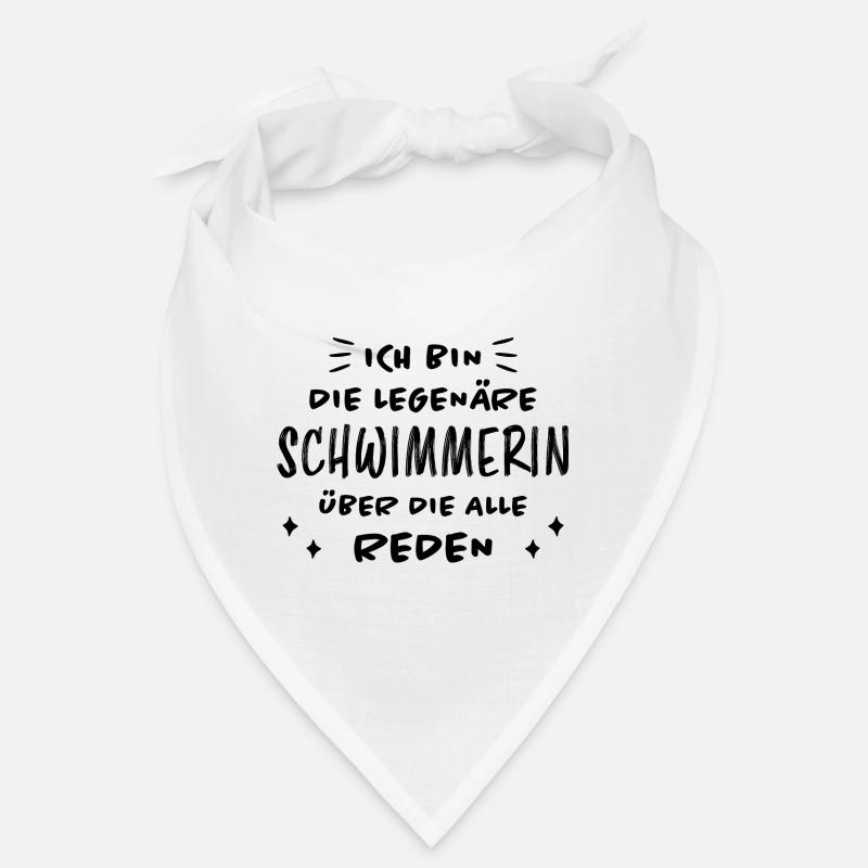 Schwimmerin Lustiger Spruch Fun Schwimmen Geschenk Bandana