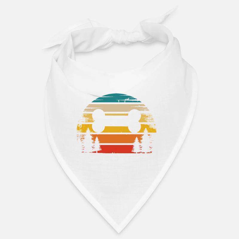 Rétro Soleil et Chien - Bandana