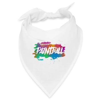 Paintball - Bandana - Weiß - Vorne
