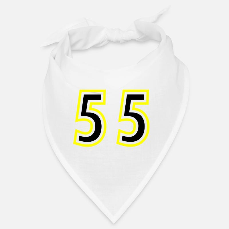 55 Number College Bandana