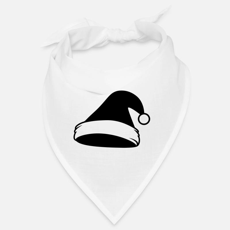 Bonnet symbole de chapeau de père Noël Bandana