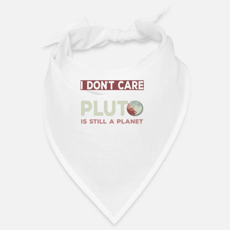 Pluto Is Still A Planet - Bandana - Weiß