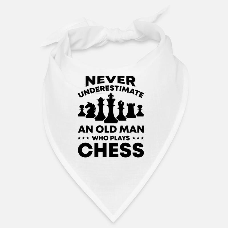 old man chess Bandana