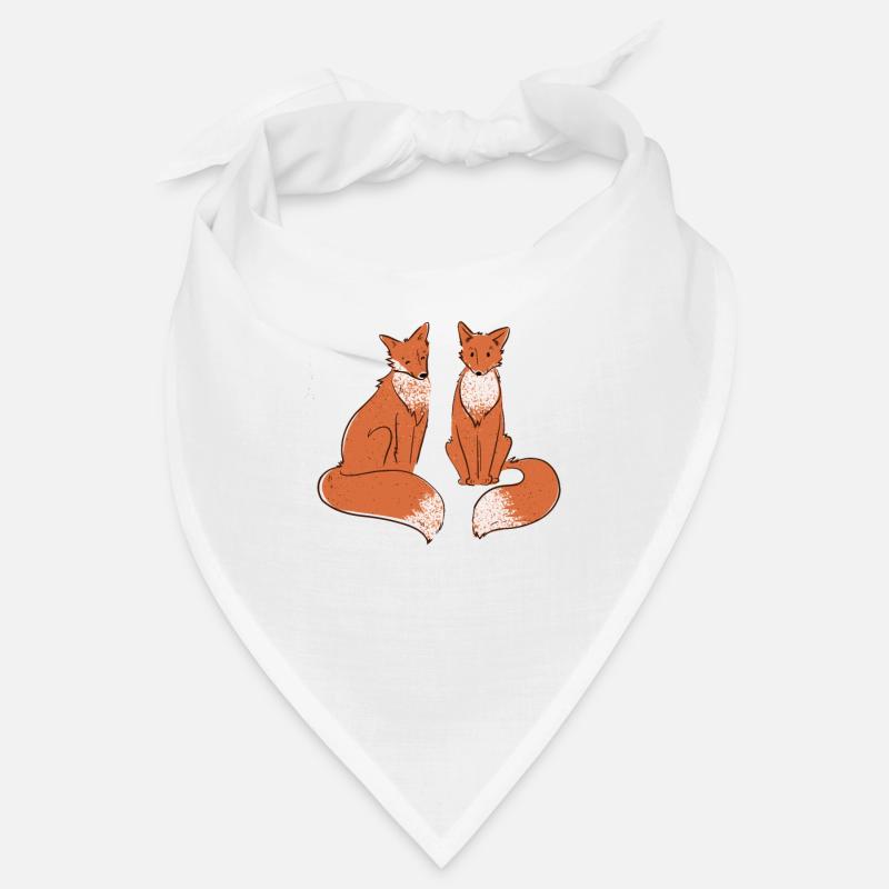 Fuchs Waldtiere Naturschützer Klimaschutz Bandana