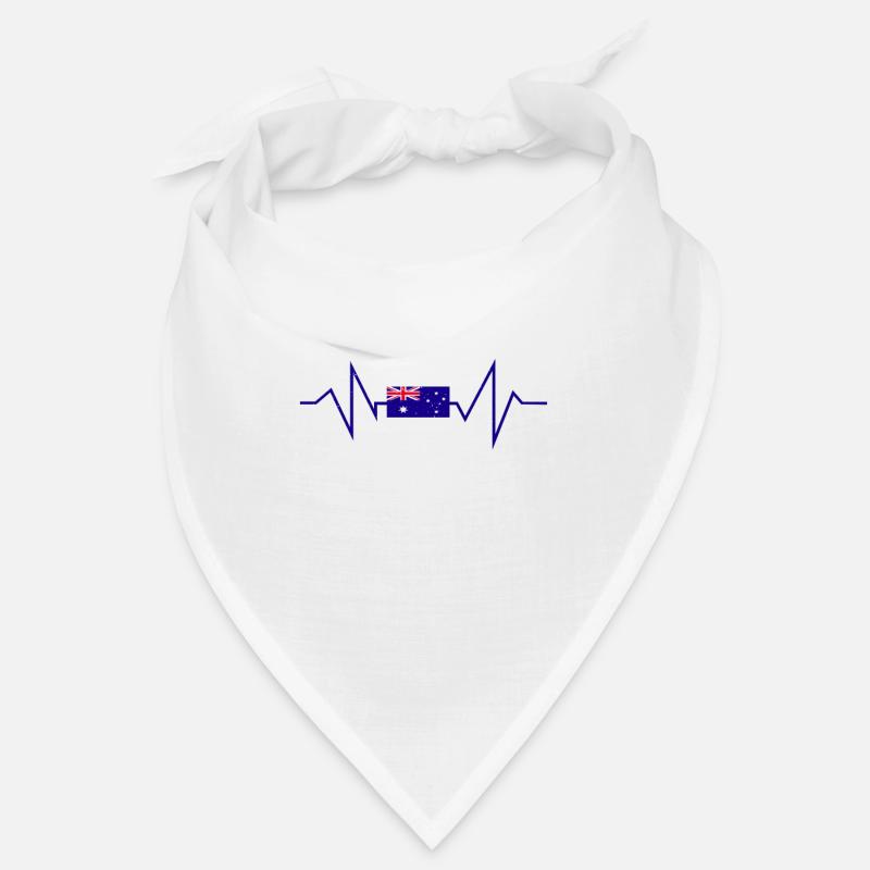 Australien Herzschlag Australisch Australier Bandana