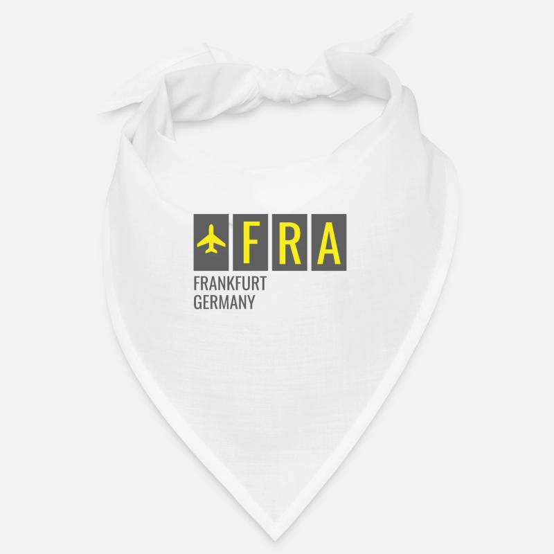 FRA Frankfurt Germany Airport Code Bandana