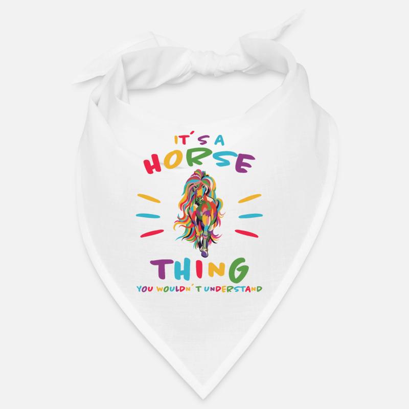 Cavalier Chevaux Poney Fun Riding Cadeau Bandana