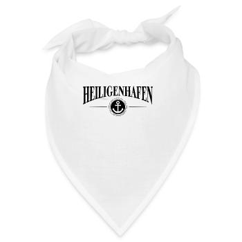 Anker und Seil - Seebad Heiligenhafen - Bandana - Weiß - Vorne