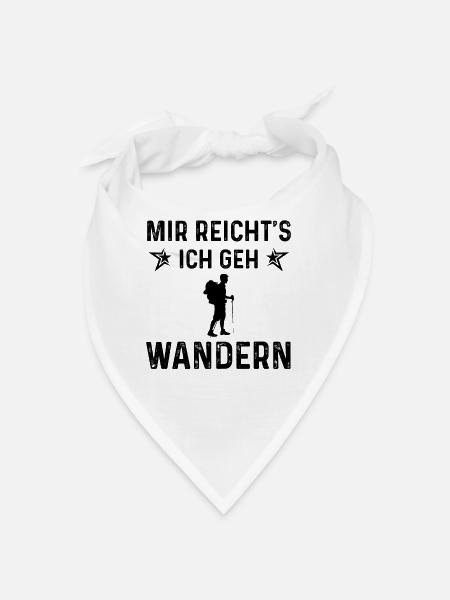 MIR RICHTS ICH GEN Wanders - - Bandana - Weiß - Vorne