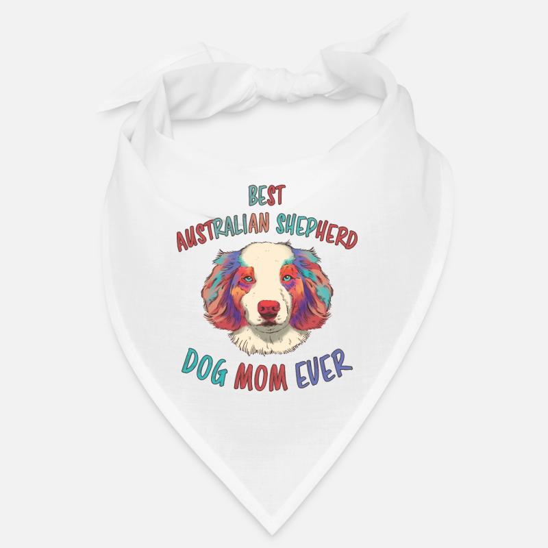 Australian Shepherd Mama Fun Schäferhund Geschenk Bandana