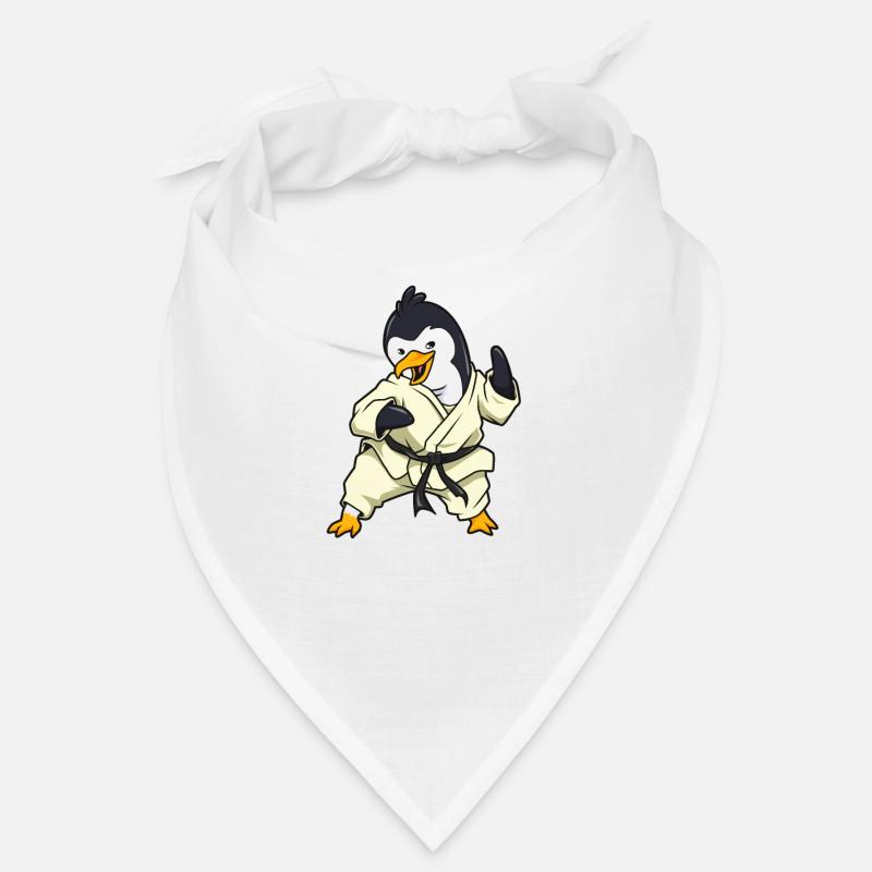 Comic Penguin does karate Bandana