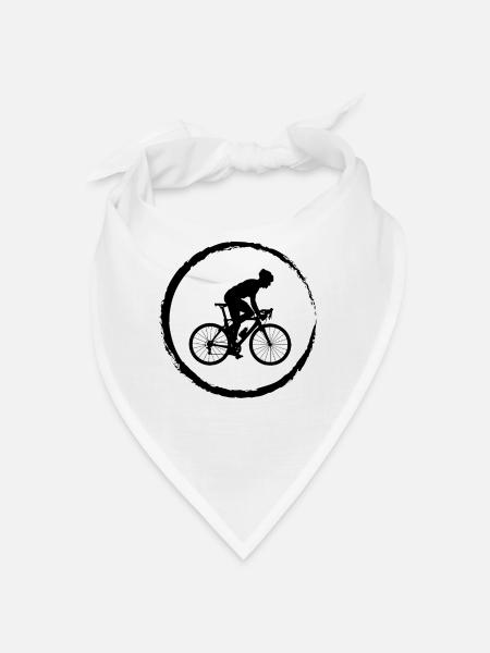Cricle and Cycling - - Bandana - white - Front