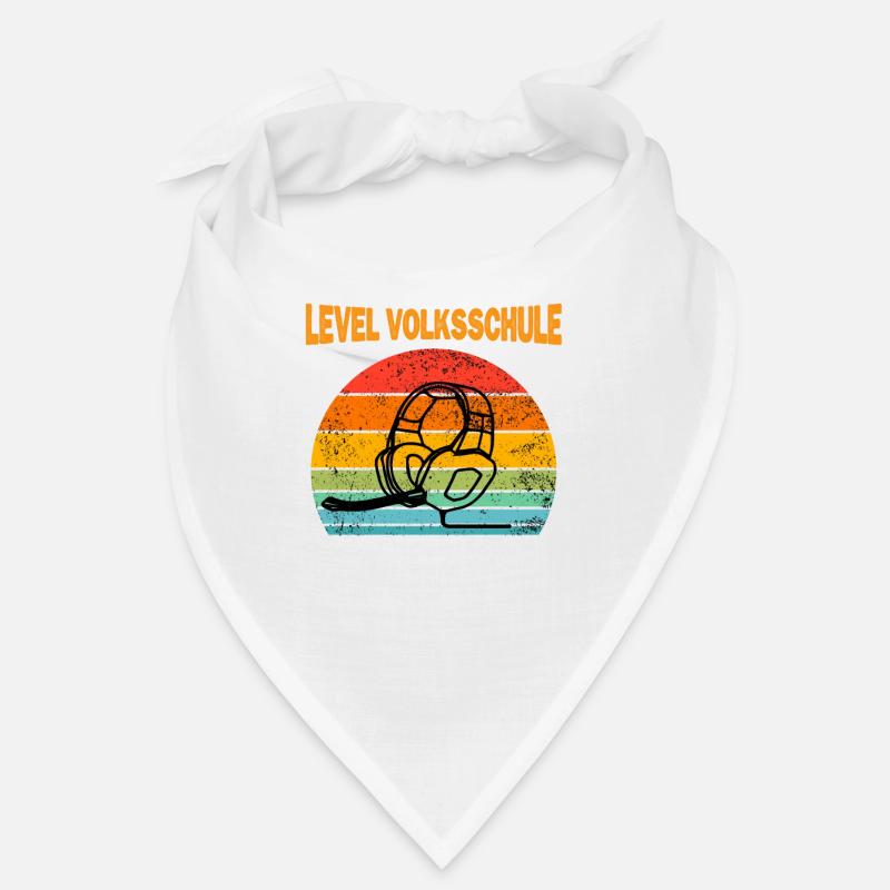 Grundschulabschluss Grundschule Level Complete - Bandana - Weiß