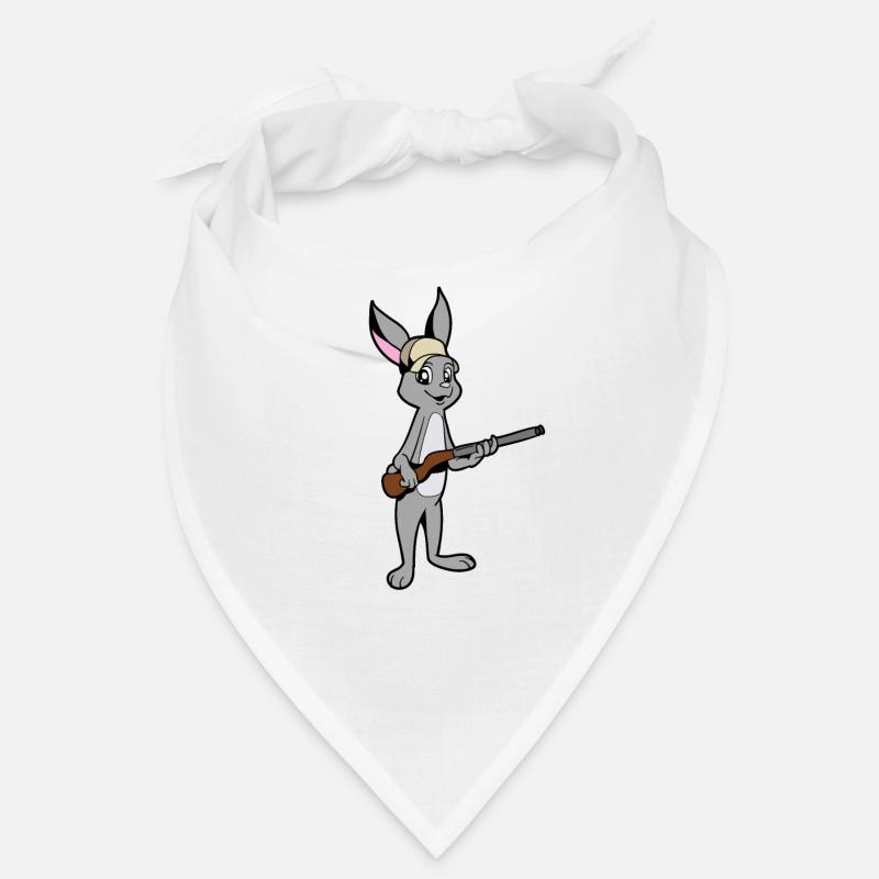 Rabbit with Rifle - Hunter Bandana