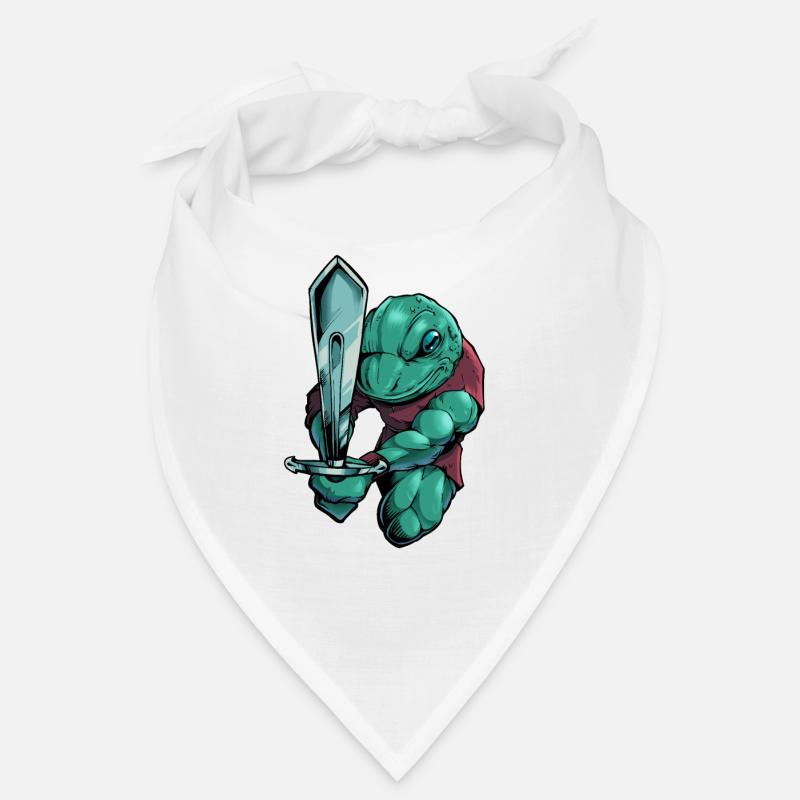 En armure avec épée longue - Grenouille Bandana