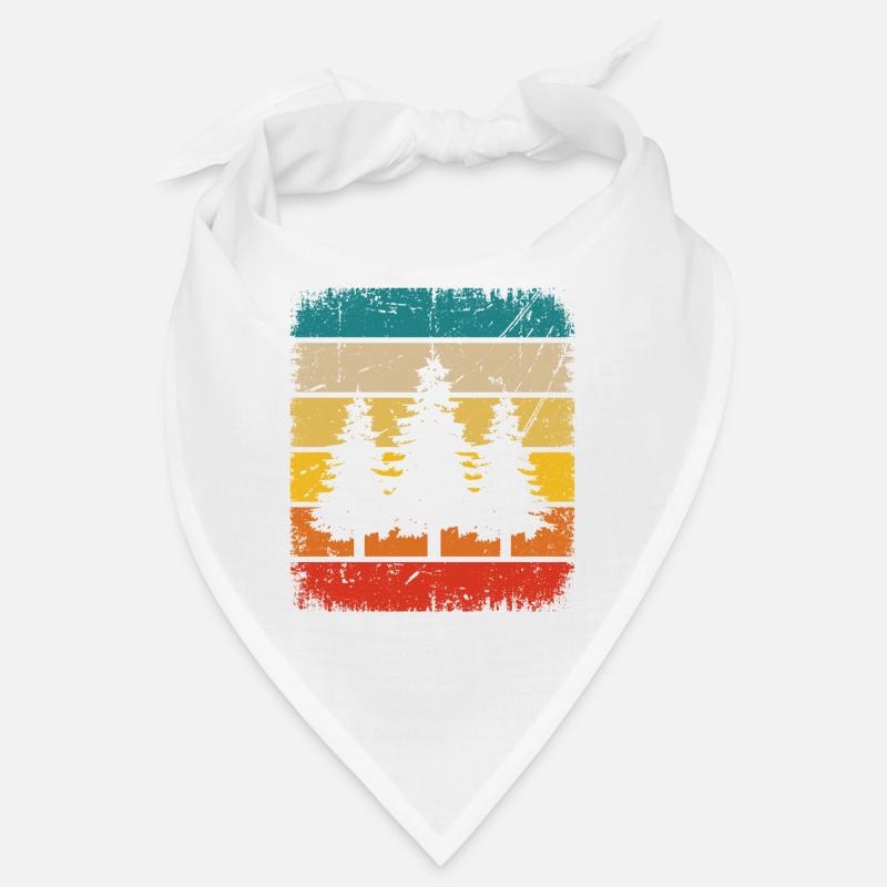Place vintage et arbres - Bandana