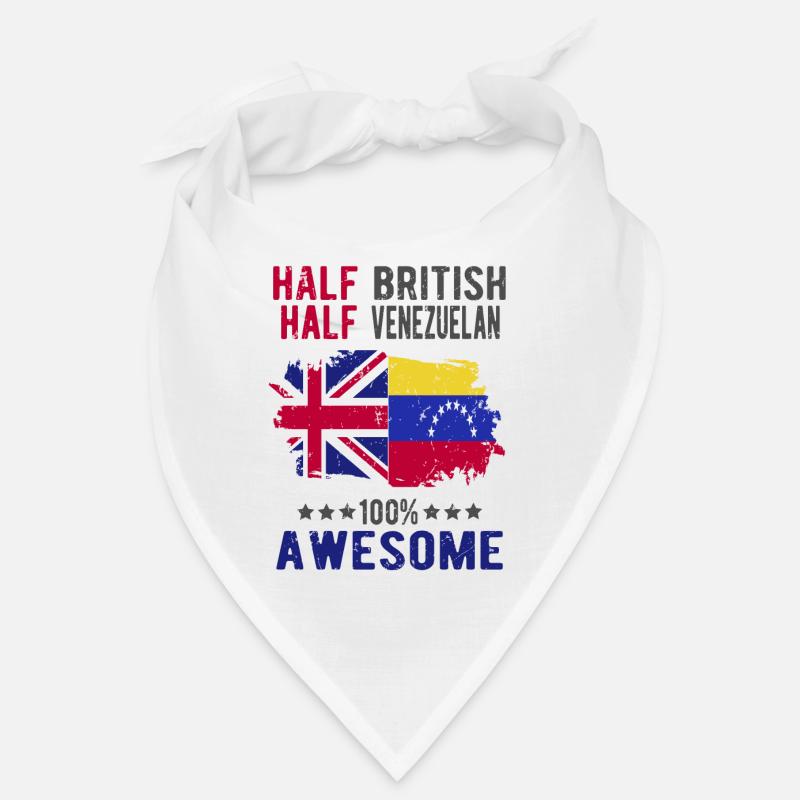 Moitié britannique moitié vénézuélien Bandana