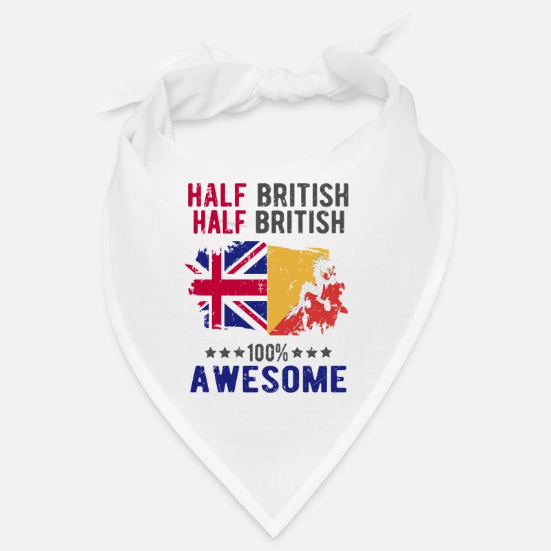 Moitié britannique moitié britannique Bandana