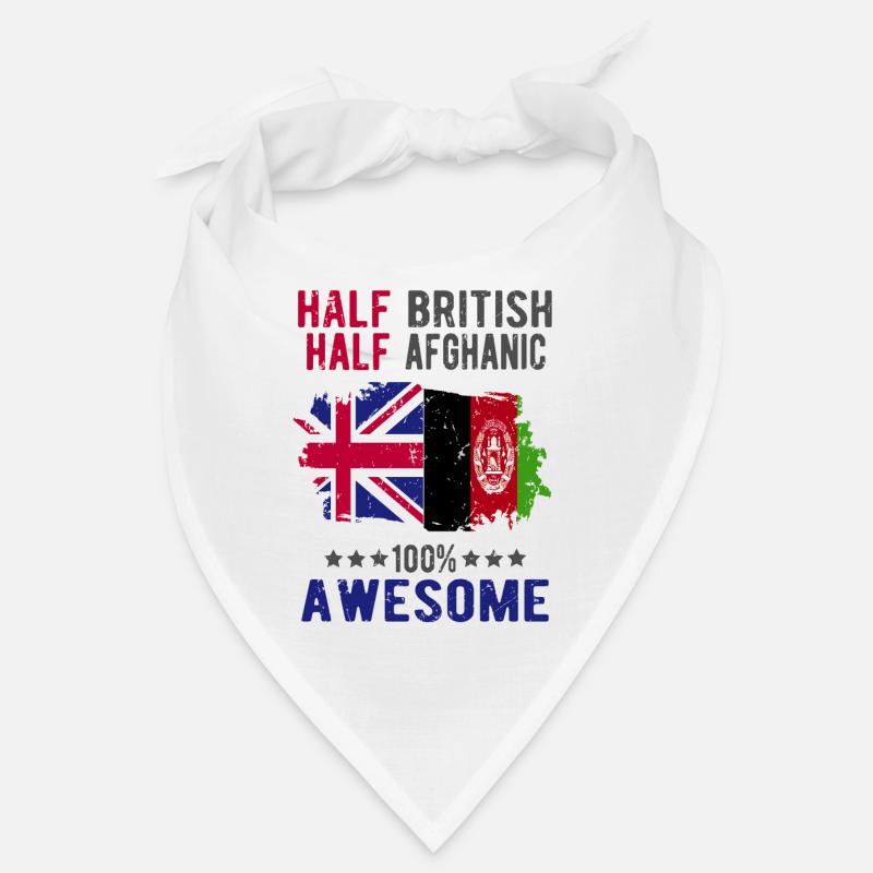 Half British Half Afghan Bandana