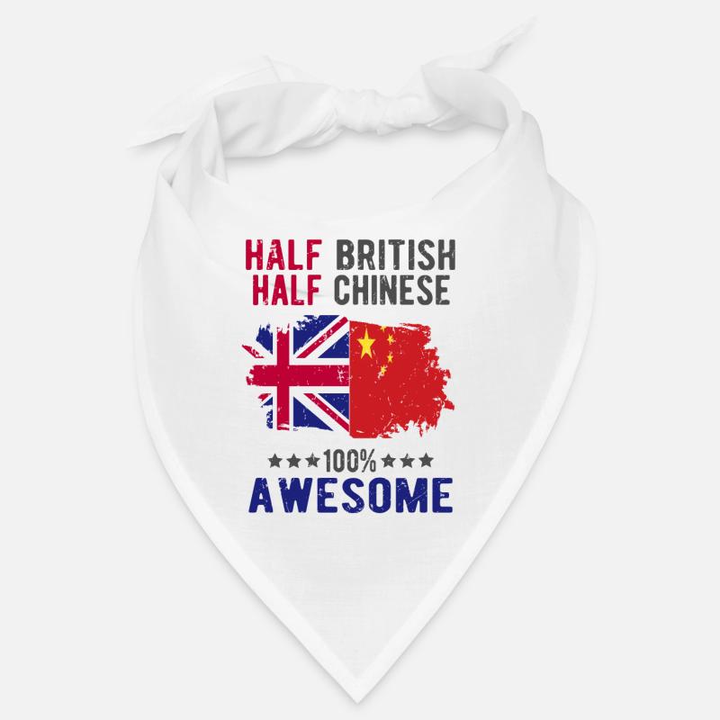 Halb Brite Halb Chinese Bandana