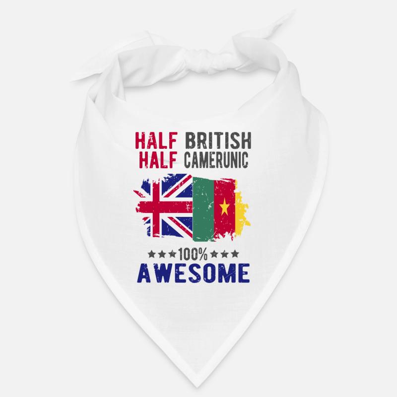 Half British Half Cameroonian Bandana