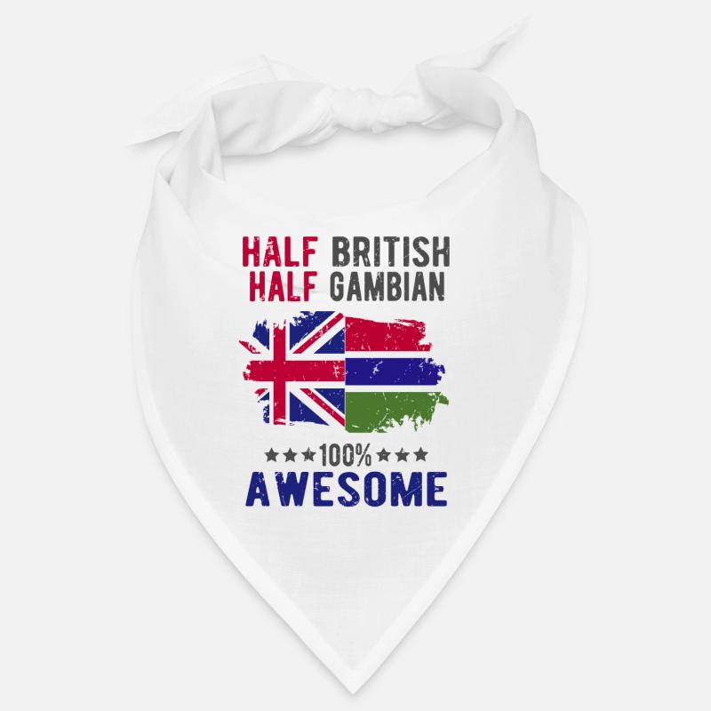 Half British Half Gambian Bandana