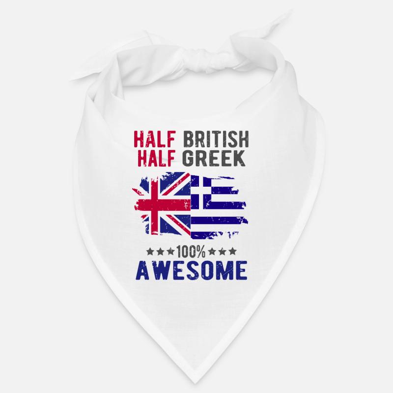 Moitié britannique moitié grecque Bandana