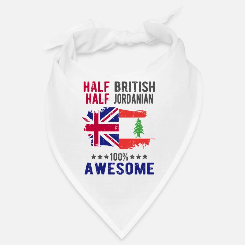Half British Half Jordanian Bandana